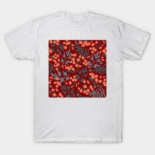 Botanical Floral Seamless pattern 6 T-Shirt